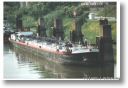 JESSICA im Unterwasser der Schleuse Duisburg-Meiderich 