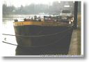R�CKWARTH II am 20.02.1994 im Unterwasser der Schachtschleuse Minden 