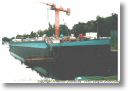 BARBARA J w�hrend des Umbaus in Haren/Ems am 27.06.2004 