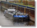 EILTANK 16 am 23.10.2009 Unterwasser Schleuse Magdeburg Rothensee