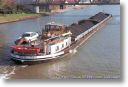 MEGGEN schon mit �bermaltem Heimathafen Datteln am 25.10.1996 in Hille 