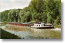 MENORCA im August 1997 mit Heimathafen Basel im Mittellandkanal