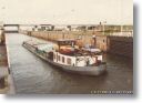 JAN-SR. im Sommer 1989 an der Volkerak-Schleuse