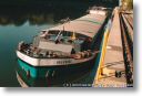 BRAVOURE am 05.11.1995 im Abstiegshafen unterhalb der Schachtschleuse in Minden
