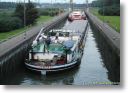 HANNOVER am 25.08.2007 an der Schleuse Friedrichsfeld 