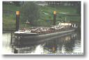 TAMARA am 17.05.1997 im Unterwasser der Ruhrschleuse Duisburg