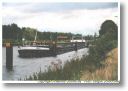 ORCA am 23.08.1998 an der Ems-Schleuse Bollingerf�hr 