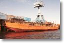 S 430-12 an der Schiffswerft Barthels & L�ders in Hamburg 