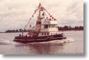 BRAKSIEL auf �bergabefahrt auf der Unterweser