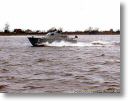 Boot 150 "at speed" auf der Unterweser
