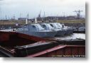 Die 4 Boote 150 bis 153 im Neustdter Hafen in Bremen