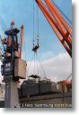 Boot 150 an Deck der "Nedlloyd Bahrain"